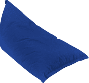 Pouf chaise-loungue blu